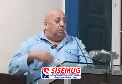 Presidente Zé Eduardo Ayres ocupa a tribuna livre da câmara municipal de Bananal