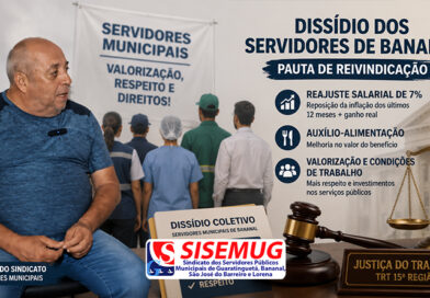 Audiência do dissídio dos servidores de Bananal é adiada mais uma vez pela Justiça do Trabalho